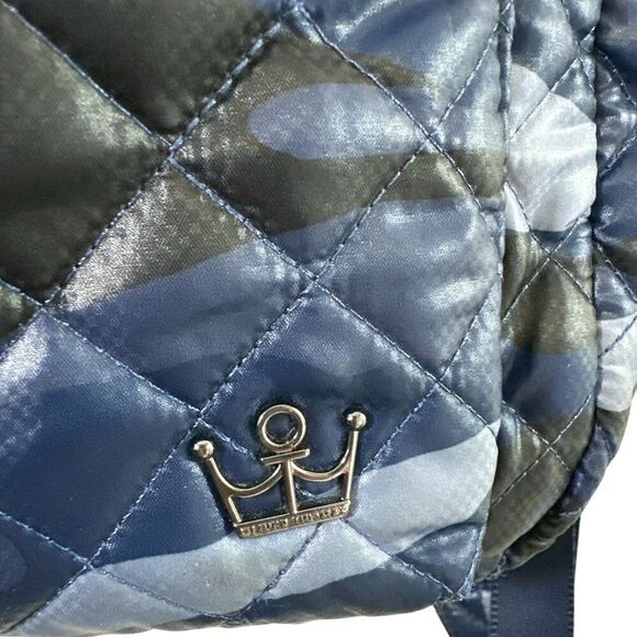 OLIVER THOMAS Bag Women\'s Quilted Mini Backpack Blue Camo main image 11